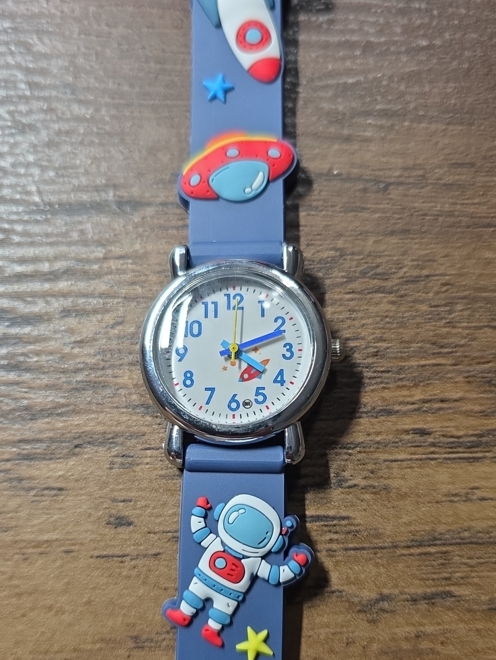 Kids Space Astronaut Analog Watch - Blue